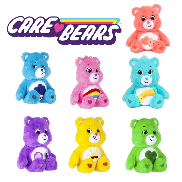 💜Good Luck Bear Care Bears 14" Plush 2021 - Picture 8 of 9